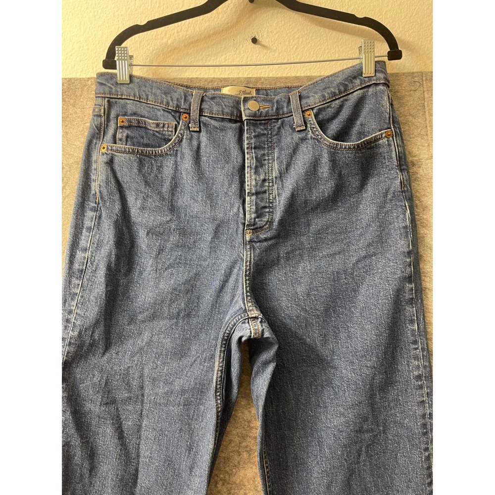 Universal Thread Highest Straight Jeans Medium Wash Button Fly Size 12 Womens - Picture 11 of 15